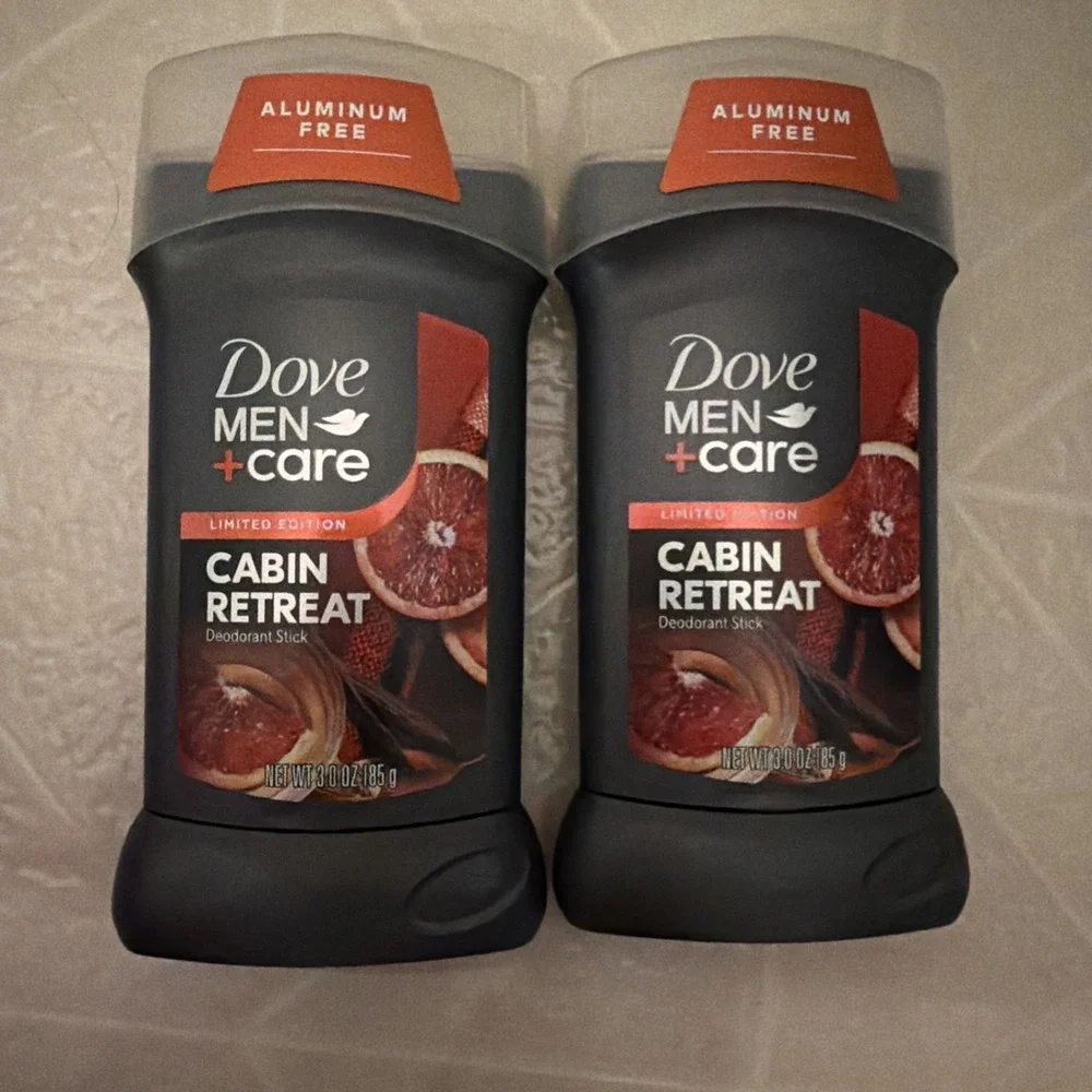 Dove Men+Care Limited Edition Men's Deodorant, Cabin Retreat, 2pk 3.0 Ounces